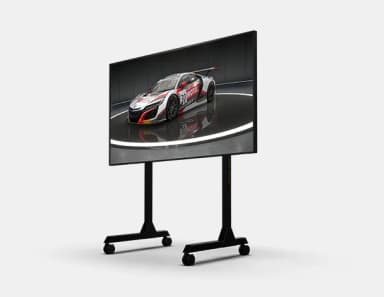 Free Standing Single Monitor Stand